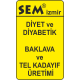 ŞEKERSİZ DİYET BAKLAVA VE TEL KADAYIF