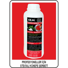 STEVİA ŞEKERSİZ BİTKİSEL TATLANDIRICILI KÜNEFE ŞERBETİ